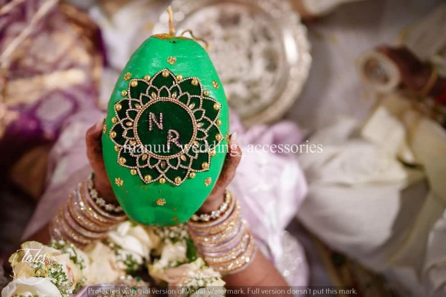 Complete Wedding Set - Muggu or Kola Design