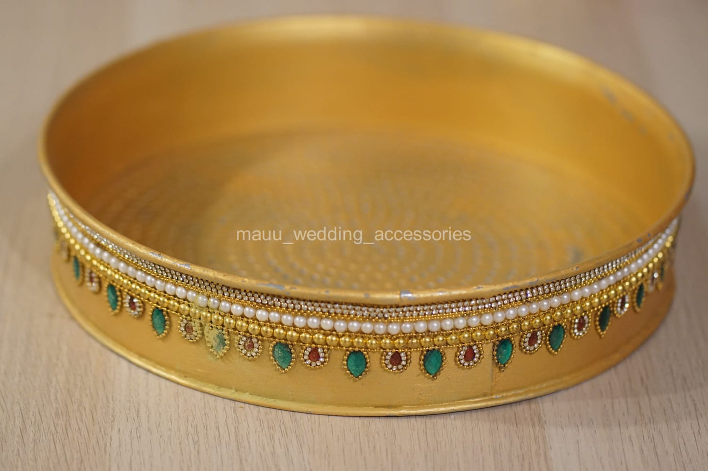 Mangala Snanam Jalleda - Yellow Multi Color