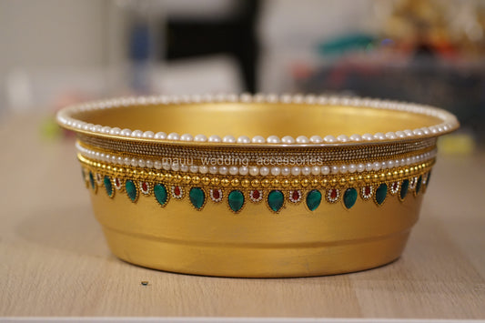 Talambrala Basin - GOLD & WHITE , GREEN