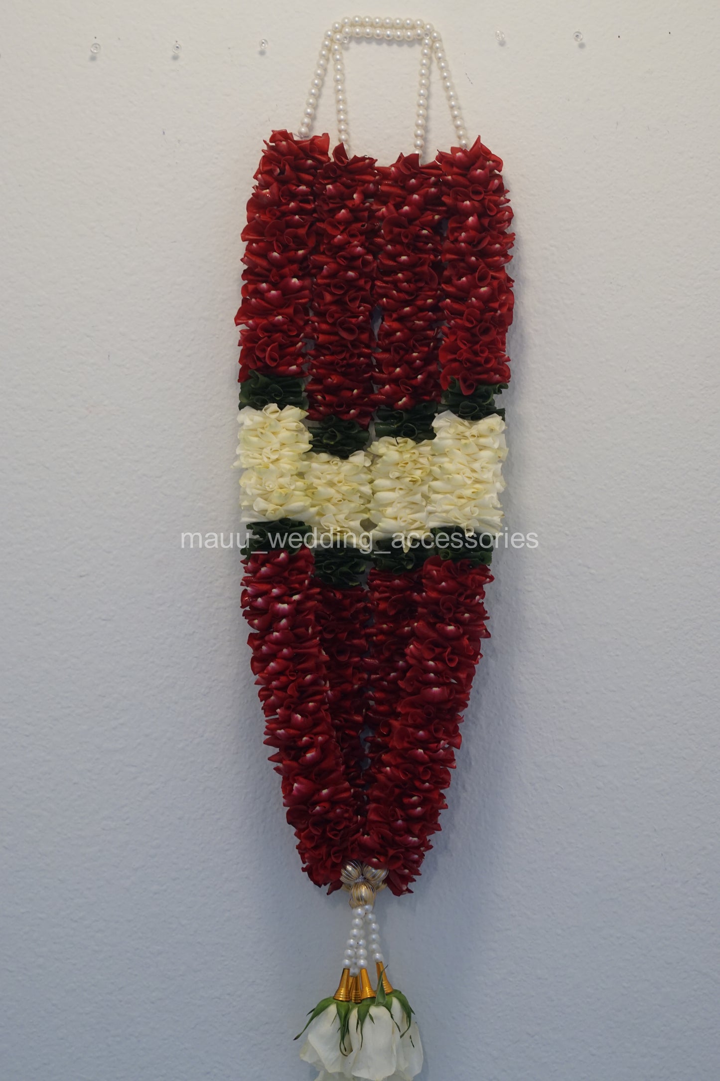 Fresh Flower Garlands – Rose Petal - Customization Available