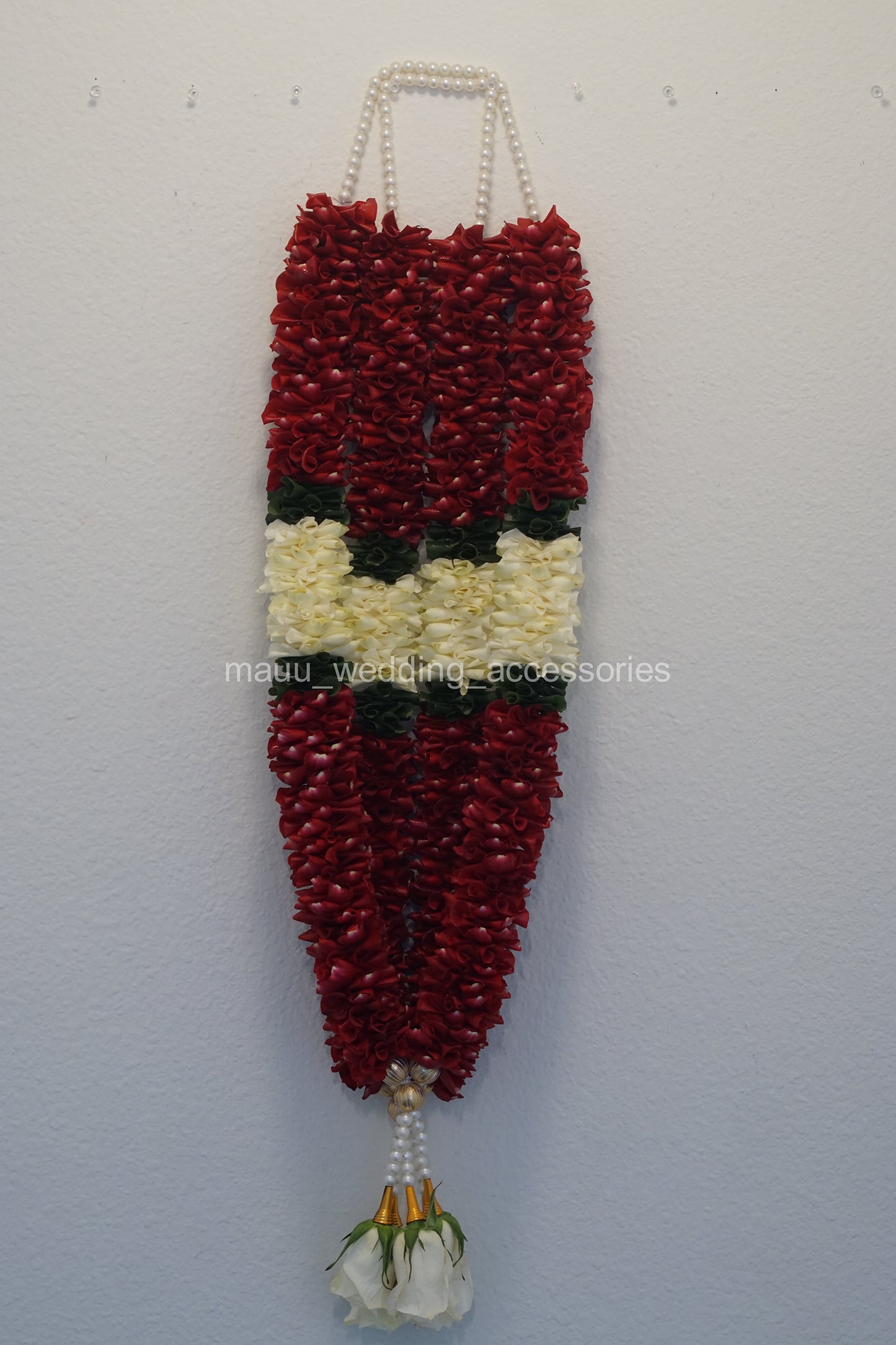 Fresh Flower Garlands – Rose Petal - Customization Available