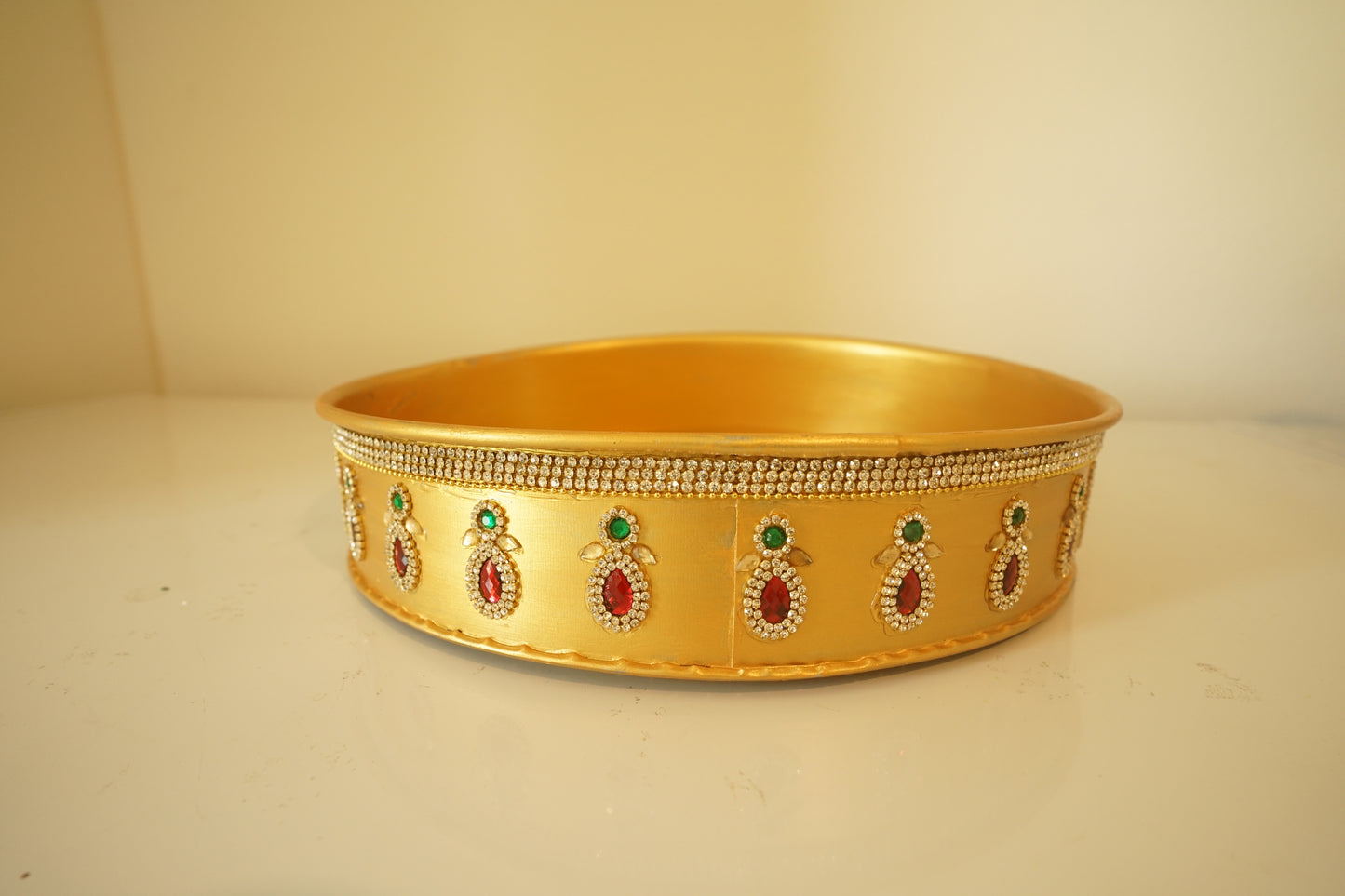 Mangala Snanam Jalleda - Yellow Multi Color