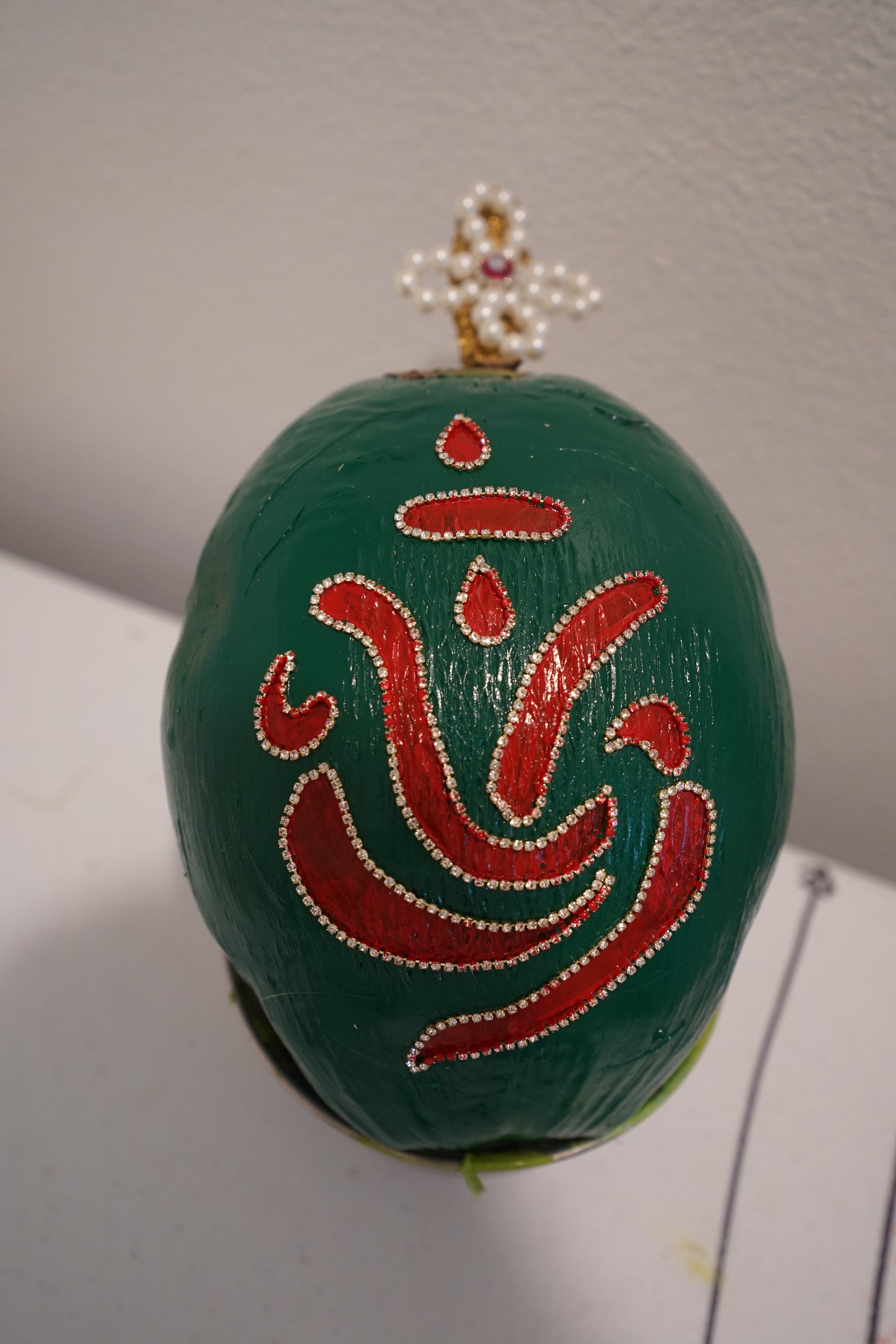 Fresh Kobbari Bondam -  Ganesh Design