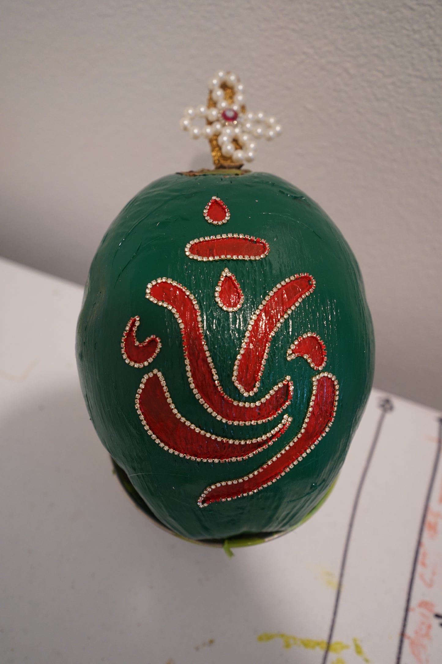 Fresh Kobbari Bondam -  Ganesh Design