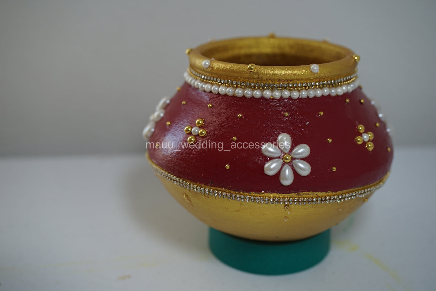 Garika Muntha - Decorated clay pot - ONLY ONE