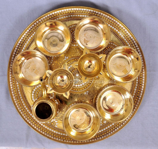 Mangala Harathi – Complete Brass Set
